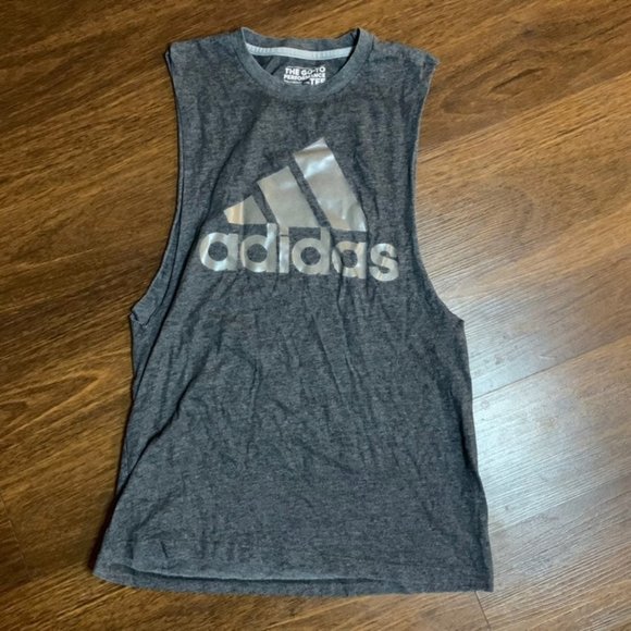adidas Tops - Adidas Tank Top Mens Sz XS Grey Workout